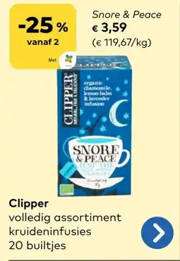 Bio Planet Clipper Snore & Peace aanbieding