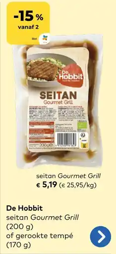 Bio Planet De Hobbit seitan Gourmet Grill aanbieding