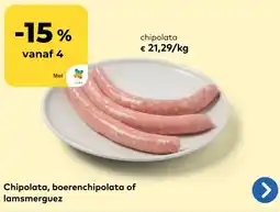 Bio Planet Chipolata aanbieding