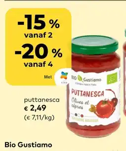 Bio Planet Bio Gustiamo Puttanesca aanbieding