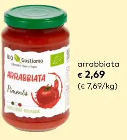 Bio Planet Bio Gustiamo Arrabbiata aanbieding