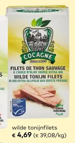 Bio Planet Cocagne Wilde Tonijnfilets aanbieding