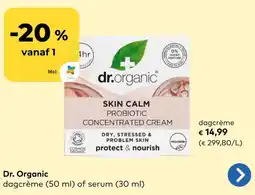 Bio Planet Dr. Organic Ddagcrème aanbieding