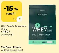 Bio Planet The Green Athlete Whey Protein Concentrate aanbieding