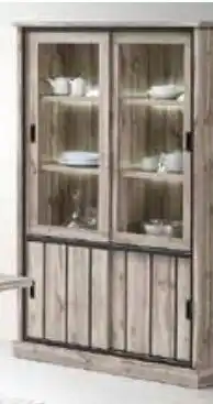 Budget Meubelen Glaskast aanbieding