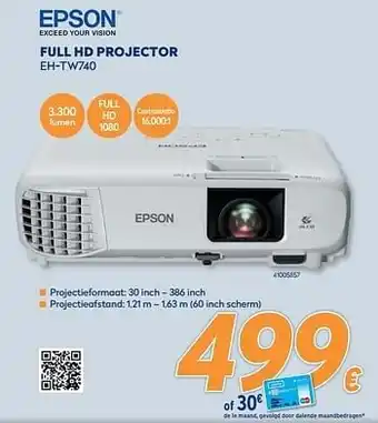 Epson full hd projector eh-tw740