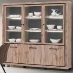 Budget Meubelen Glaskast 3D aanbieding