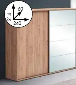 Budget Meubelen Schuifdeurkast aanbieding