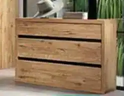 Budget Meubelen Commode 3 laden aanbieding