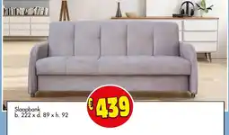 Budget Meubelen Slaapbank aanbieding