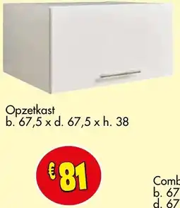 Budget Meubelen Opzetkast aanbieding