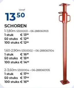 Meno Schoren aanbieding