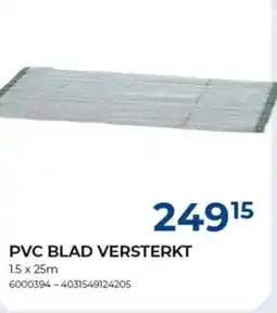 Meno PVC blad versterkt aanbieding