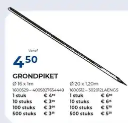 Meno Grondpiket aanbieding