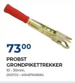 Meno Probst grondpikettrekker aanbieding