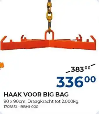 Haak voor big bag