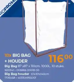 Meno 10x big bag + houder aanbieding