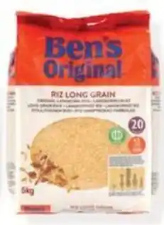 Hanos Ben's Original Rijst Witte langkorrel aanbieding