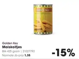 Hanos Golden Key Maiskolfjes aanbieding