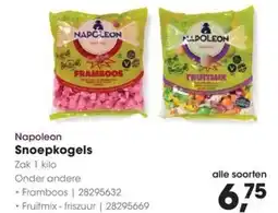 Hanos Napoleon snoepkogels aanbieding