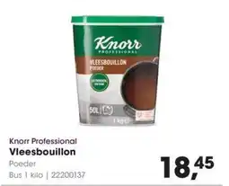 Hanos Knorr professional vleesbouillon Poeder aanbieding