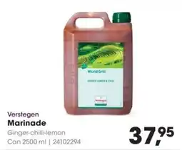 Hanos Verstegen marinade aanbieding