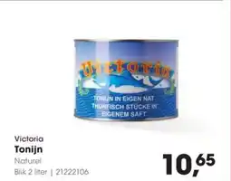Hanos Victoria tonijn naturel aanbieding