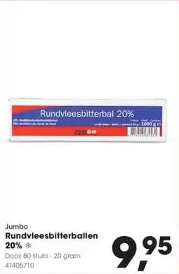 Hanos Jumbo Rundvleesbitterballen 20% aanbieding