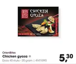 Hanos Orienbites chicken gyoza aanbieding