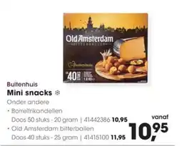 Hanos Buitenhuis Mini snacks aanbieding