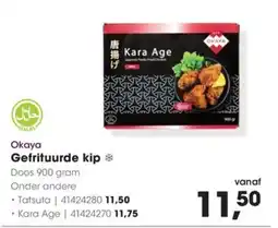 Hanos Okaya gefrituurde kip tatsuta aanbieding