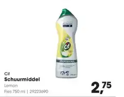 Hanos Cif schuurmiddel lemon aanbieding