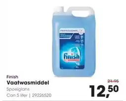 Hanos Finish vaatwasmiddel spoelglans aanbieding