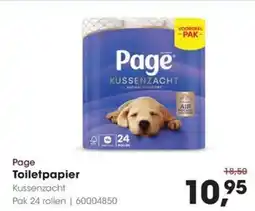 Hanos Page Toiletpapier aanbieding