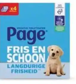 Hanos Page vochtig toiletpapier fresh aanbieding