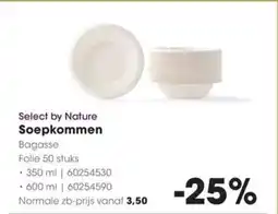 Hanos Select by Nature Soepkommen aanbieding