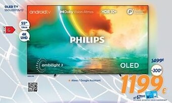 Krëfel Philips oled tv 55oled705-12 aanbieding