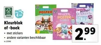 Kleurblok of -boek