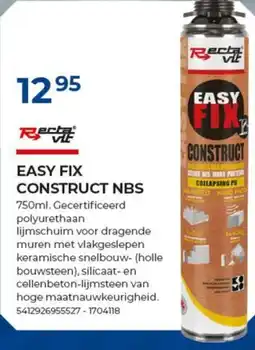 Meno Recha vit easy fix construct NBS aanbieding