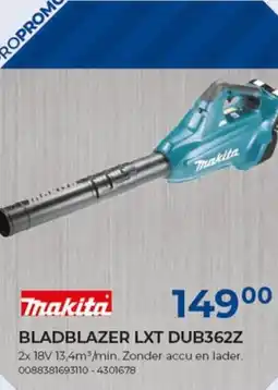 Meno Thakita bladblazer LXT DUB362Z aanbieding