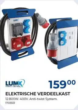 Meno Lumx elektrische verdeelkast aanbieding
