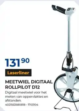 Meno Meetwiel digitaal rollpilot D12 aanbieding