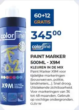 Meno Paint marker X9M aanbieding