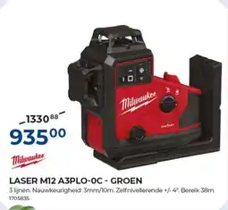 Meno Laser M12 A3PLO-OC groen aanbieding
