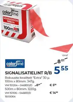 Meno Signalisatielint R/B VM 151204 aanbieding