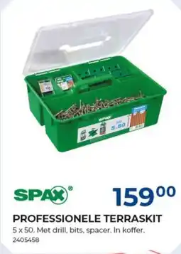 Meno Spax professionele terraskit aanbieding