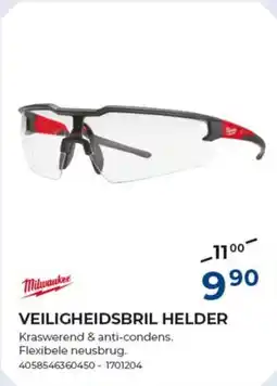 Meno Veiligheidsbril helder aanbieding