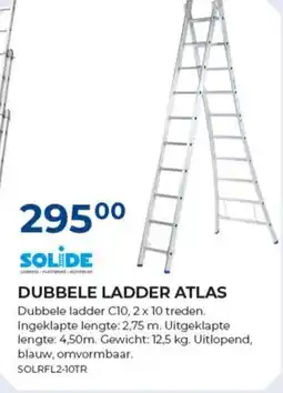 Meno Solide dubbele ladder atlas aanbieding
