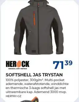Meno Softshell jas trystan aanbieding