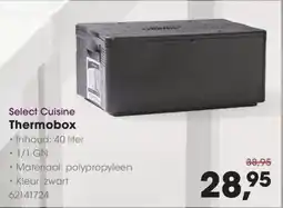 Hanos Select cuisine thermobox aanbieding